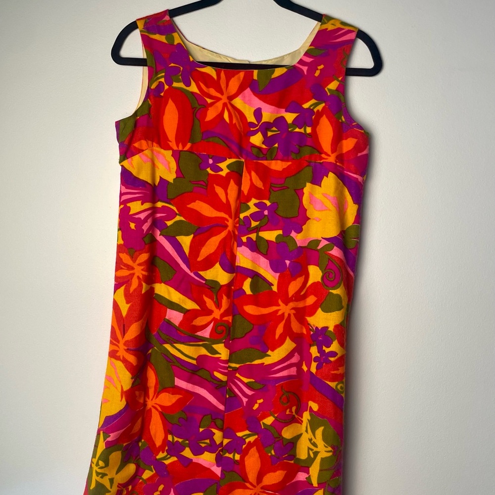740. Home Made Vintage 1970’s Dress